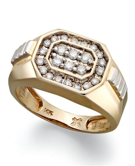 macy's men's jewelry rings|macy's men's dia rings.